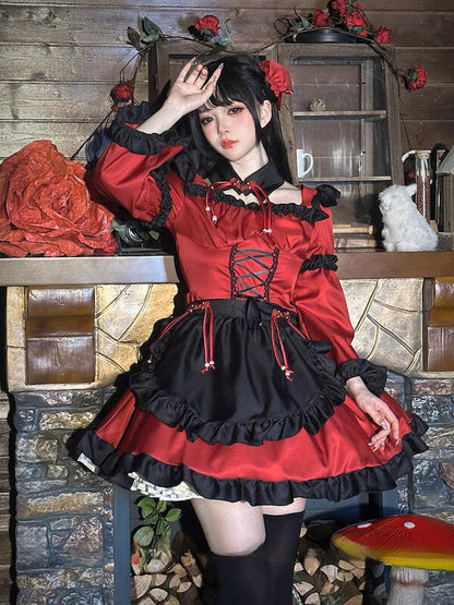 cutiekill-gothic-devil-lolita-maid-dress-ah0686