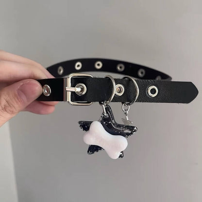 cutiekill-gothic-star-dog-bone-choker-ah0650