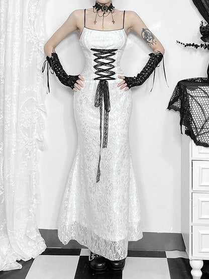 cutiekill-gothic-white-lace-fishtail-dress-ah0659