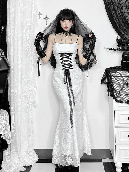 cutiekill-gothic-white-lace-fishtail-dress-ah0659