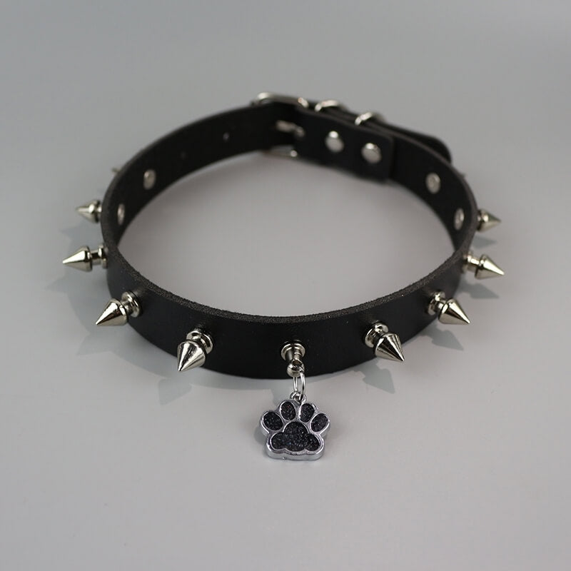 cutiekill-kitty-claw-puppy-paw-studded-choker-ah0802-8