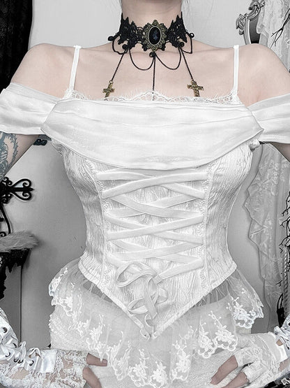 cutiekill-mermaid-lace-camisole-fishtail-skirt-ah0753