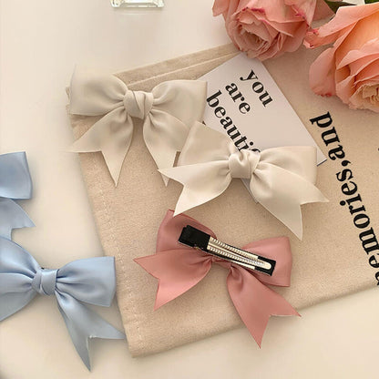 Pinces à cheveux en forme de nœud de princesse Kawaii
