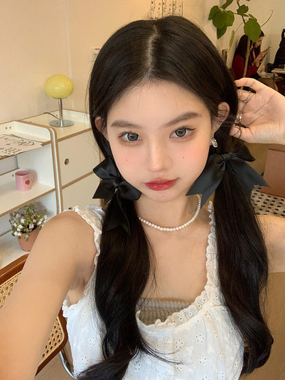 Pinces à cheveux en forme de nœud de princesse Kawaii