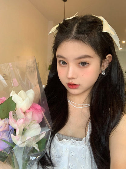 Pinces à cheveux en forme de nœud de princesse Kawaii