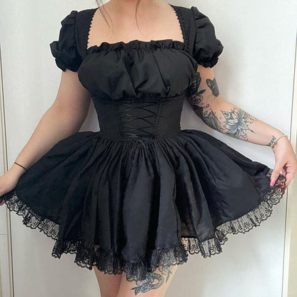 Robe en dentelle douce Lolita