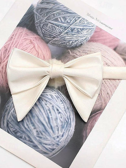 Bow Colors Multiple in Men's Satin Tie