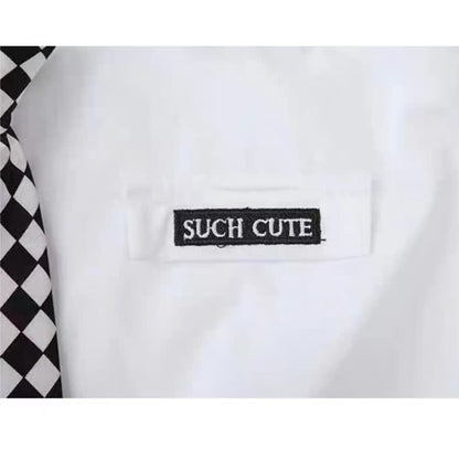 Love Chain T-Shirt Lattice Skirt Tie Cargo Heart Polo