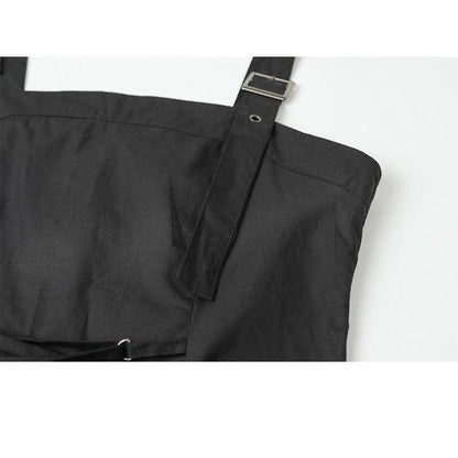 Dress Slip Lace Irregular Pieces Cross Two Knit Sweater Ruffled Up