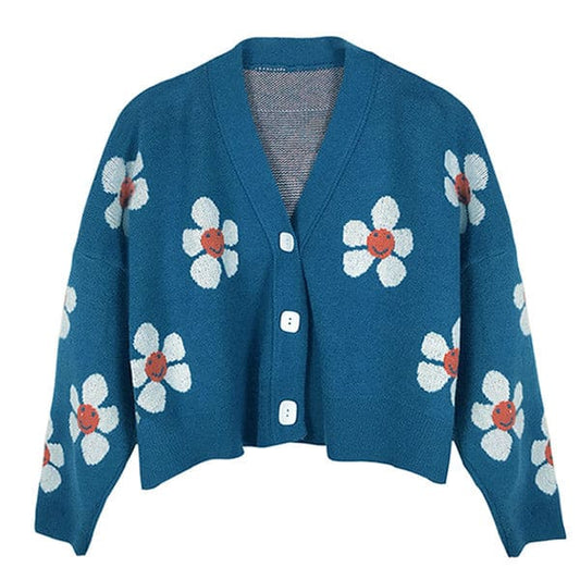 Daisies Cardigan - Cardigan