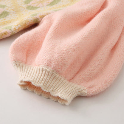 Skirt Colorblock Fishtail Set T-Shirt V-neck Denim