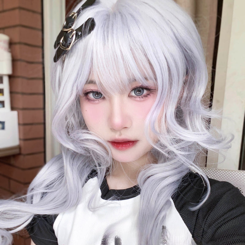 Princess Amu Silver Curly Wig ON1513