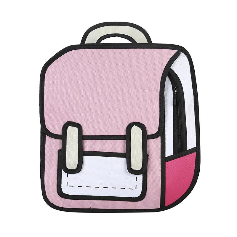 Dreidimensionaler Cartoon-Rucksack