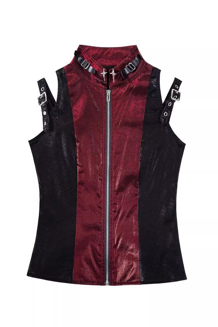 Chief Assassin Lace-Up Gothic Ouji Lolita Set - Noir