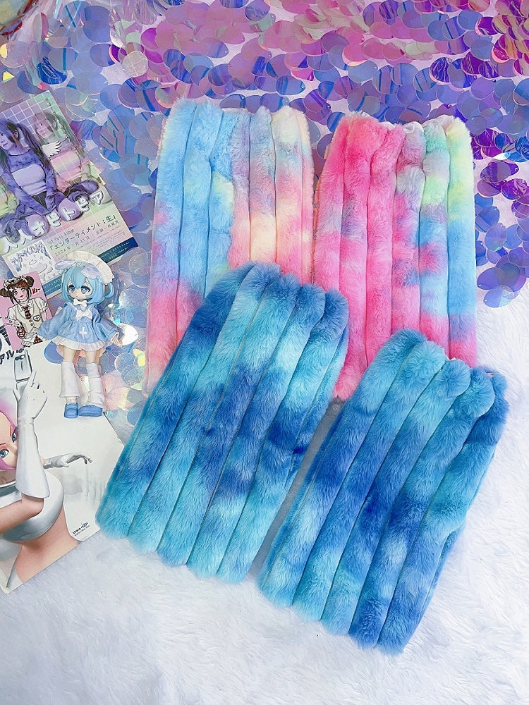 Y2KGradient Pink/BlueYume Kawaii LegWarmers