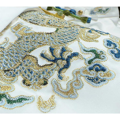 Print Bird Shirt Set Skirt Blossom