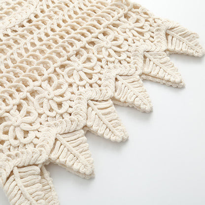 Pants Hollow Cami Out Top Crochet Crop Cargo