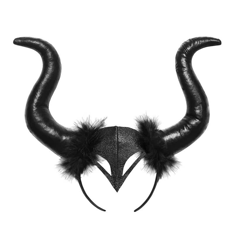 Demon Horn Headband Halloween Hair Accessory