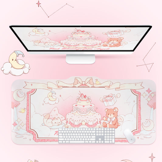 Tapis de souris GG Pastel Sweet Dreamy Bear et Cake ON1486