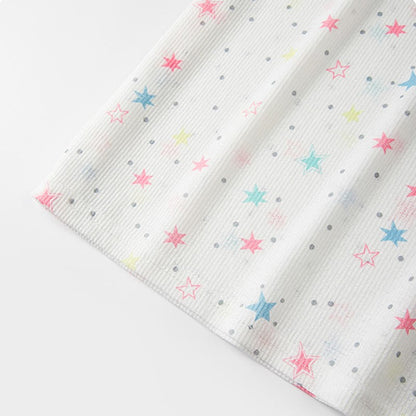 Print Set Coverup Plaid Pants Two Pieces Star