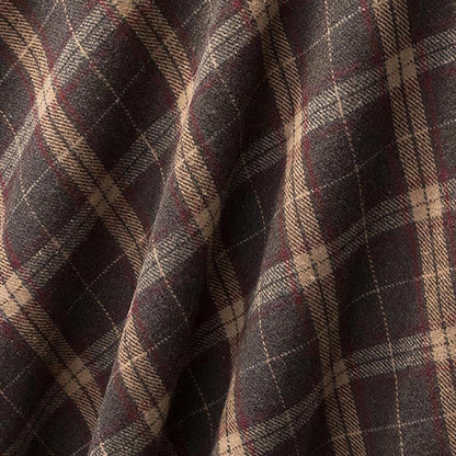 Belt Knit Plaid Skirt Two Dress Set Sweater Pieces