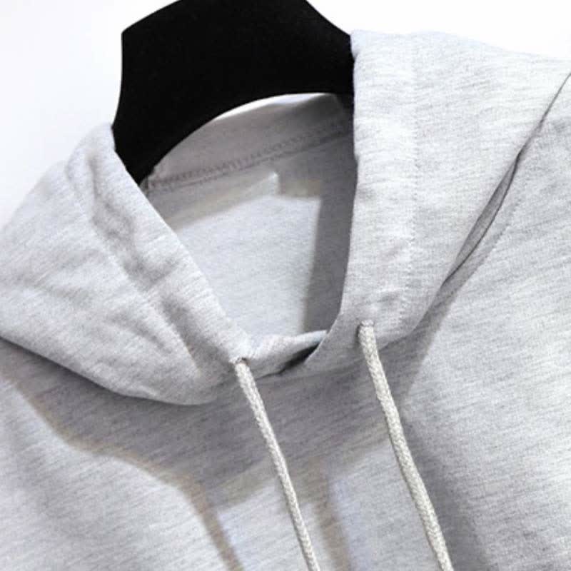 Ensemble sweat à capuche et robe de sport à enfiler irrégulière