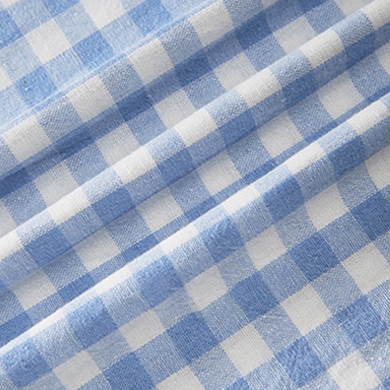 Print Set Coverup Plaid Pants Two Pieces Star