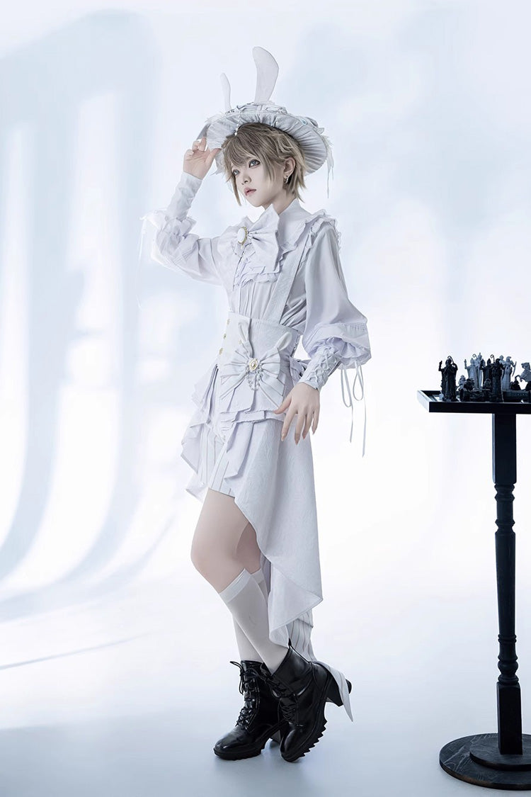 Striped Ouji Rabbit Theater Shorts