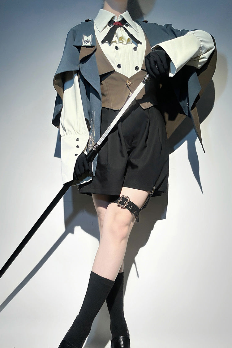 Printed Ouji Prince Handsome Lolita Cloak