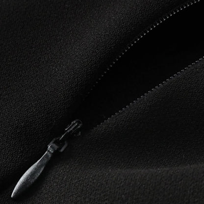 Sweater Stripe Chic Slip Two Dress Pieces