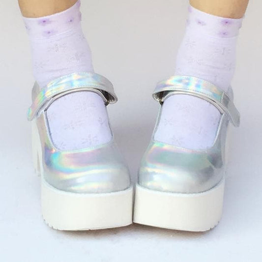 Custom Hologram Shoes Platform SP168086 Made Laser