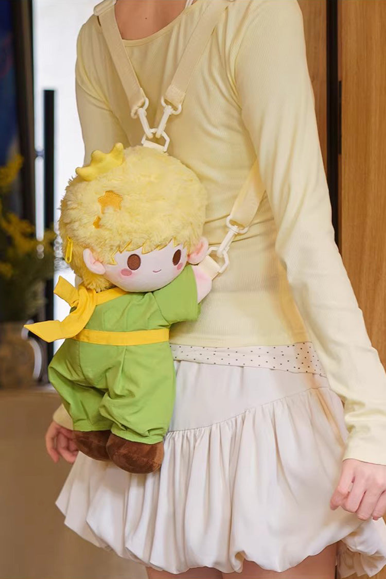 Emerald Cute Plush Lying Lolita Backpack - Little Prince