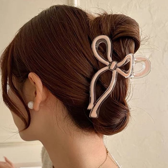 Elegant Bow Hair Clip - hair clips