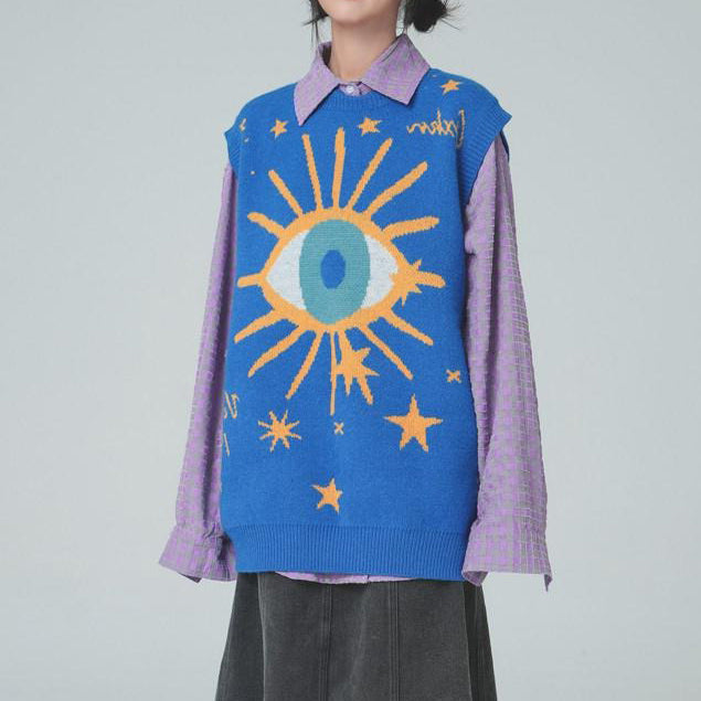 Eye Stars Aesthetic Vest