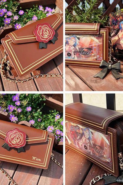 Rose Chain Crossbody Bag in Sweet Style