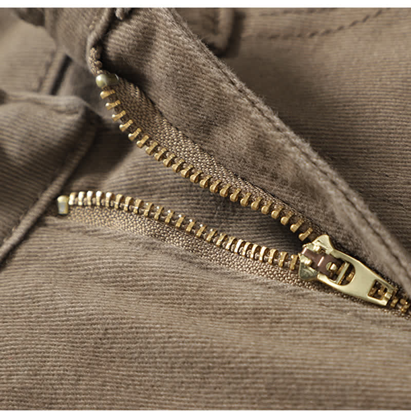 Denim Split Letter Lapel Plaid Skirt Print Vest Shirt