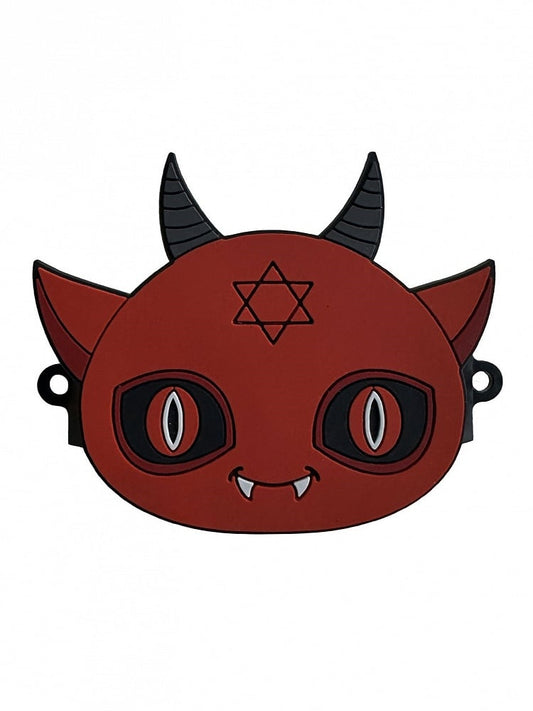Red Devil Gothic Mobile Phone Back Clip