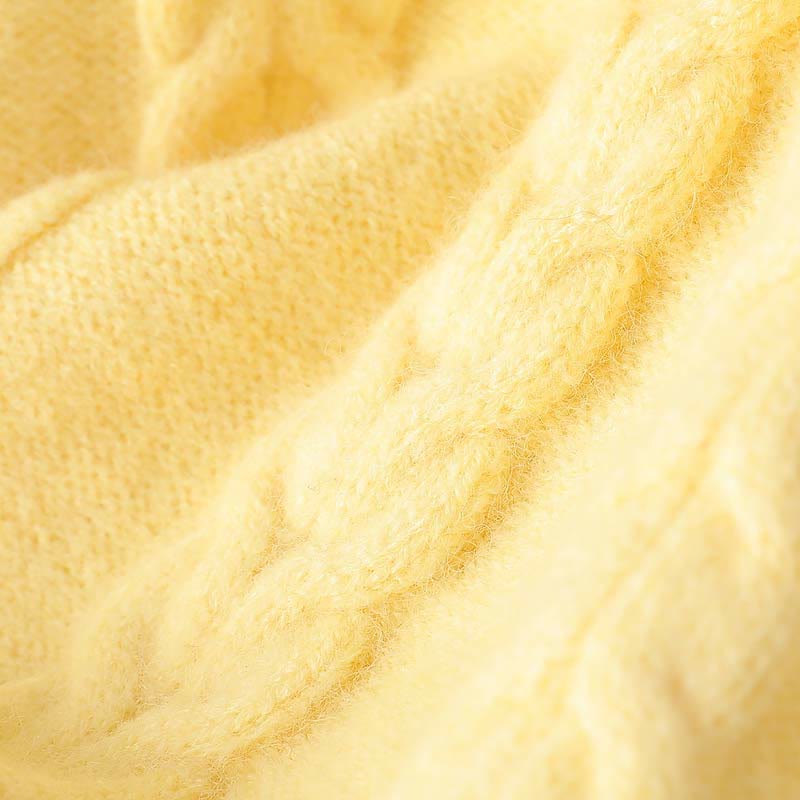 Sweater Blossom Tulle Decor Skirt