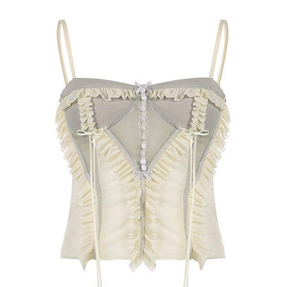 Feenhaftes weißes Tank Top