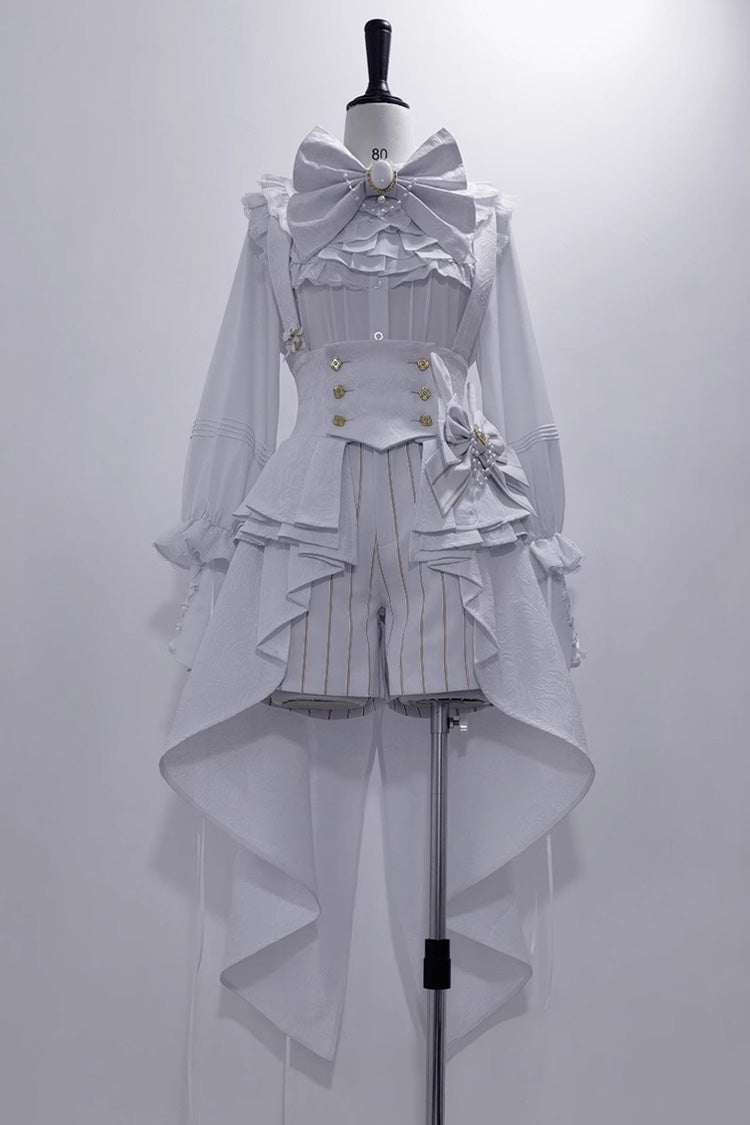 Striped Ouji Rabbit Theater Shorts