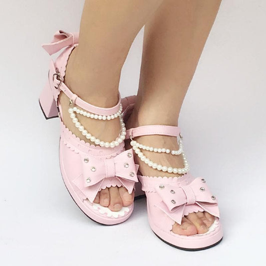 Mermaid Made Custom Pink Princess Shoes SP168136