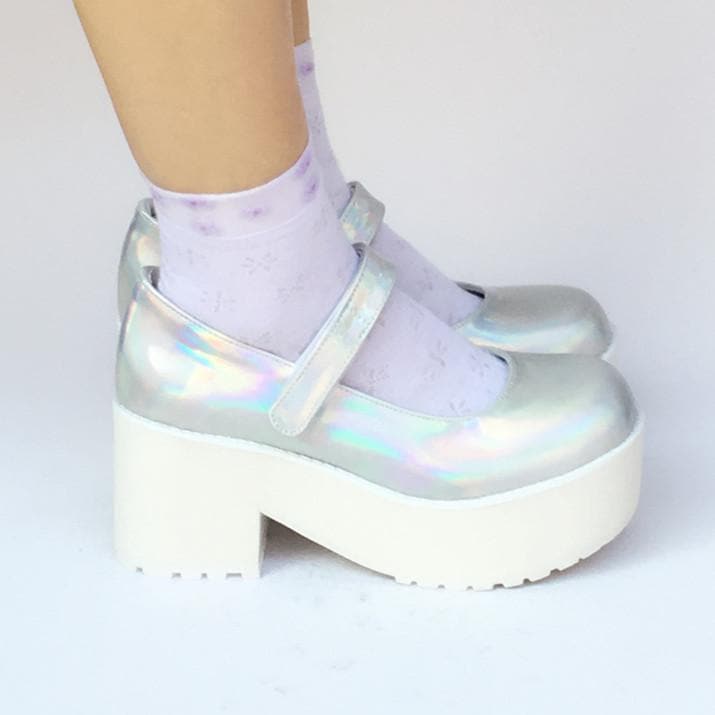 Custom Hologram Shoes Platform SP168086 Made Laser
