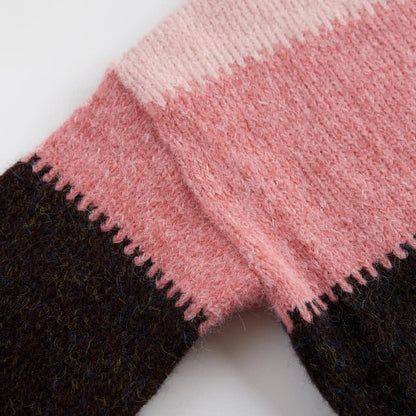 Two Stripe Colorblock Sweater Pieces Casual Pants