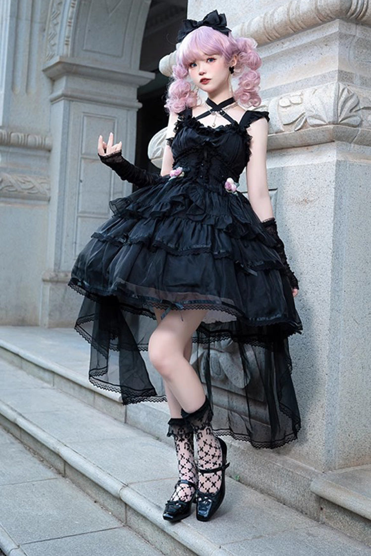 Hanayome Lolita JSK Dress with Multiple Layers