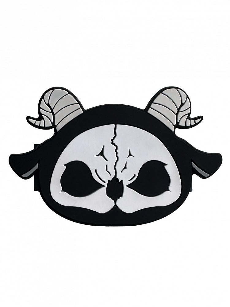 Black and White Grim Reaper Gothic Mobile Phone Back Clip