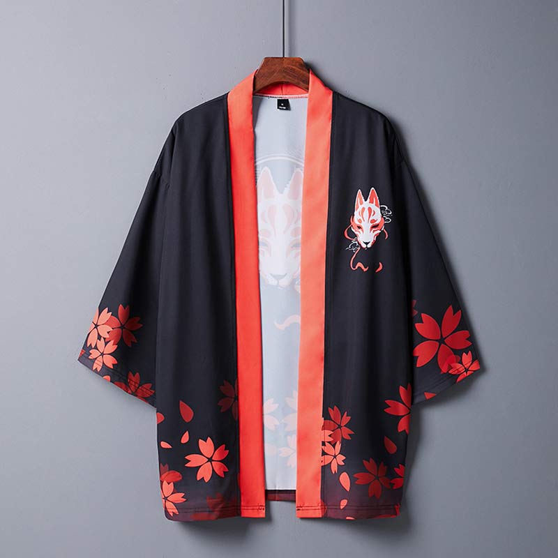 Vêtements d'extérieur kimono à carreaux kawaii vintage 