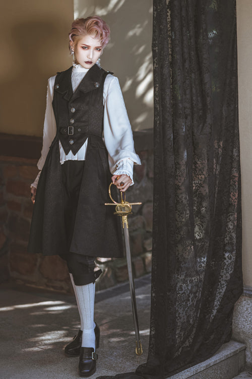 Immortal Thorn Endless Daytime Ouji Lolita Long Vest