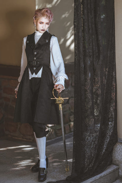 Immortal Thorn Endless Daytime Ouji Lolita Long Vest