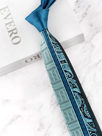 Classic Polyester Pattern Necktie Men's with