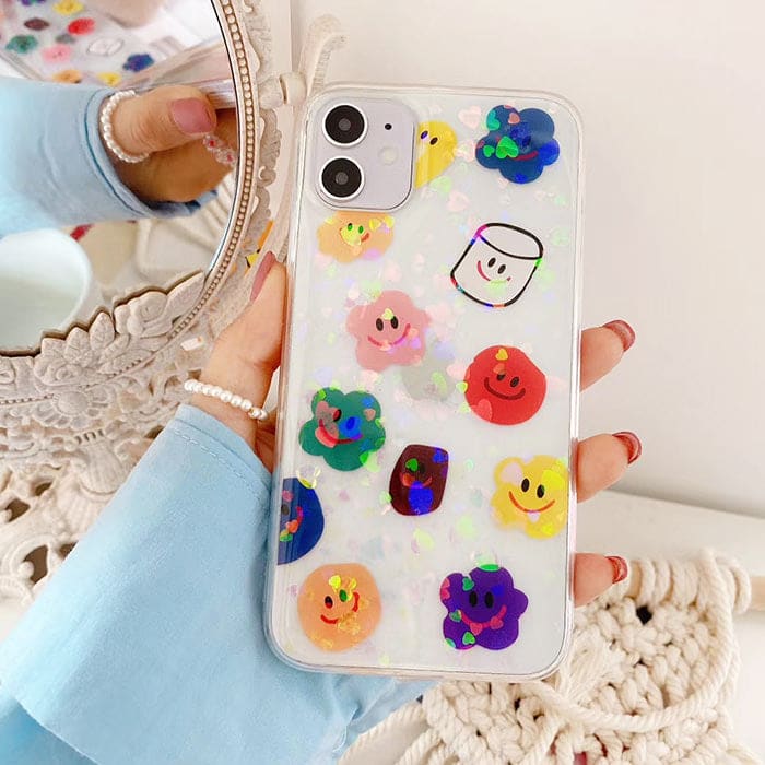 Flower Smile Phone Case - IPhone Case